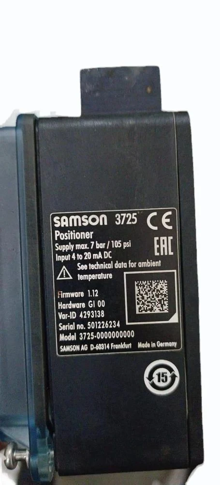 Samson 4 20 MA Electro Pneumatic Valve Positioner