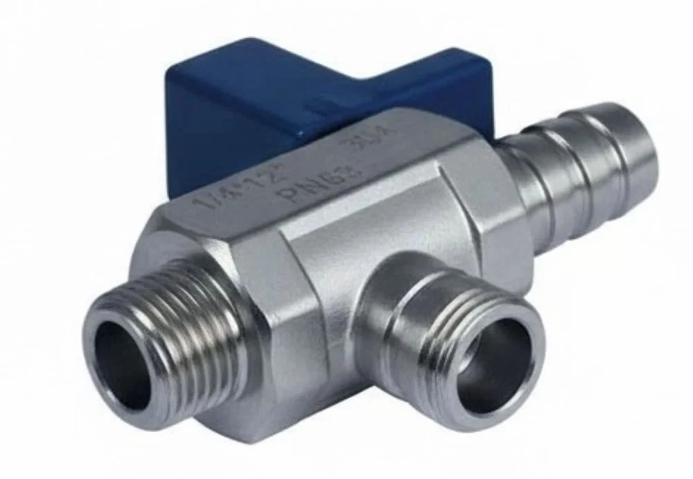 1/4 Inch Stainless Steel Ball Valve — view 2